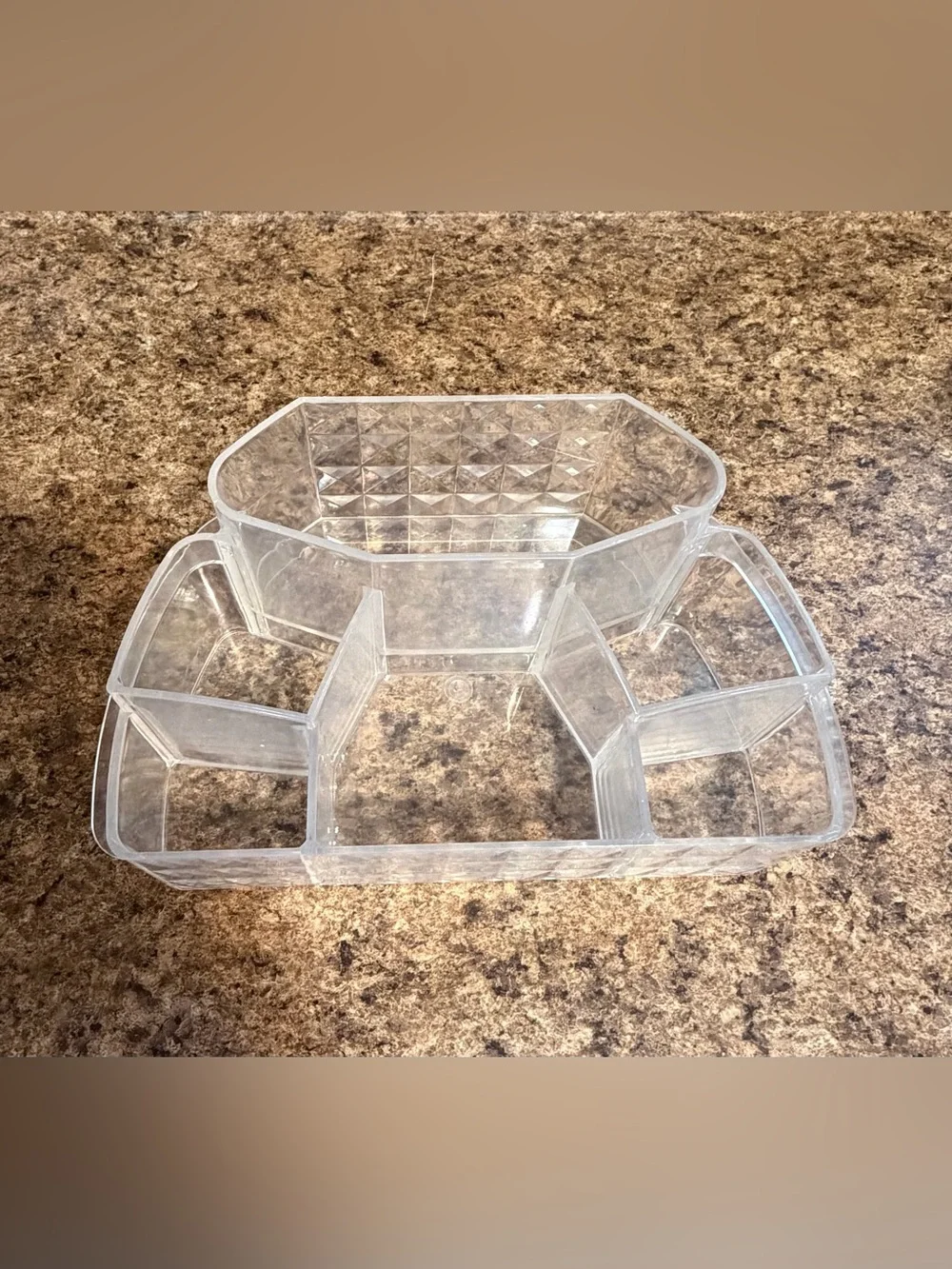 Lot of (3) Makeup Organizers
